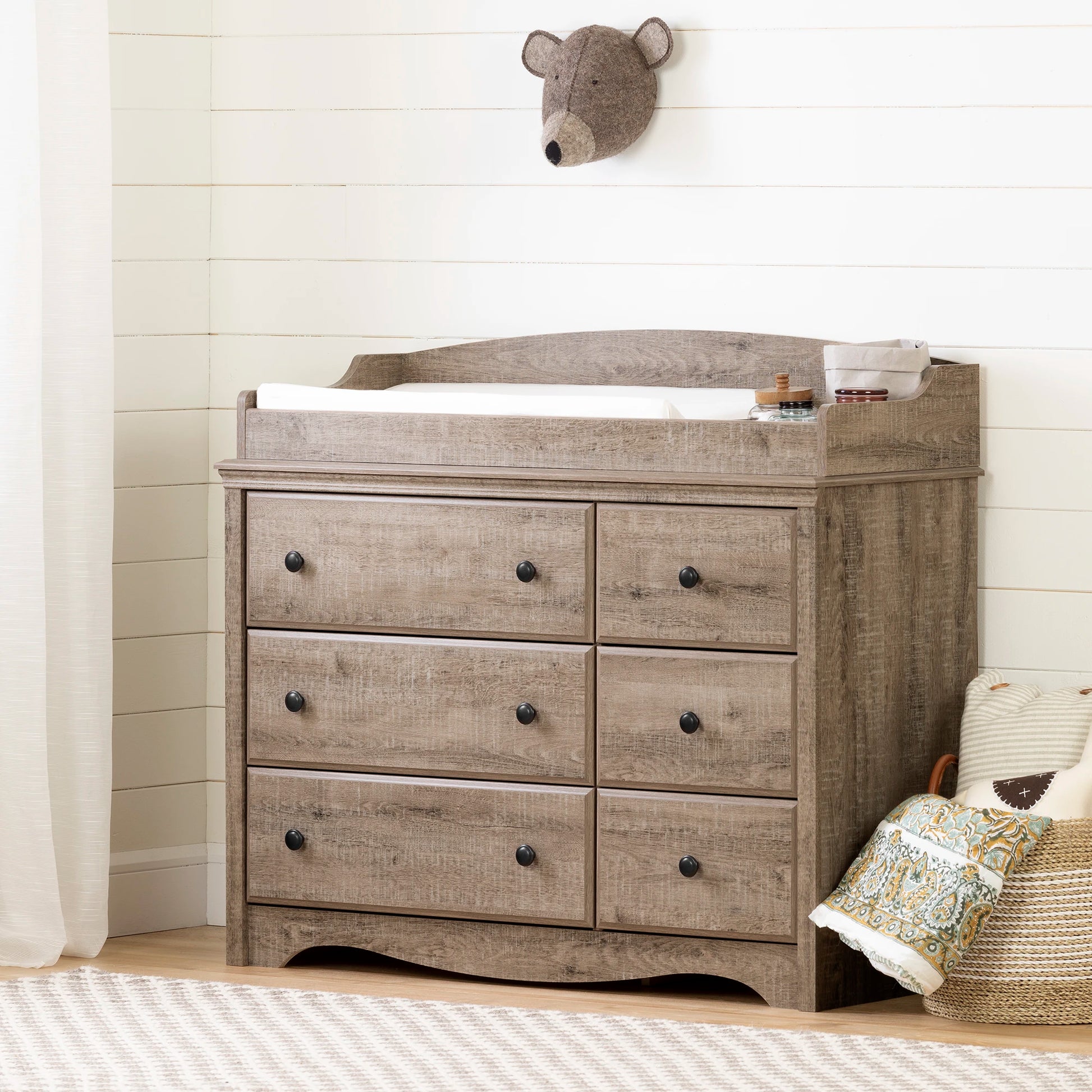 Changing table with removable rim Angel South Shore Furniture Free Shipping