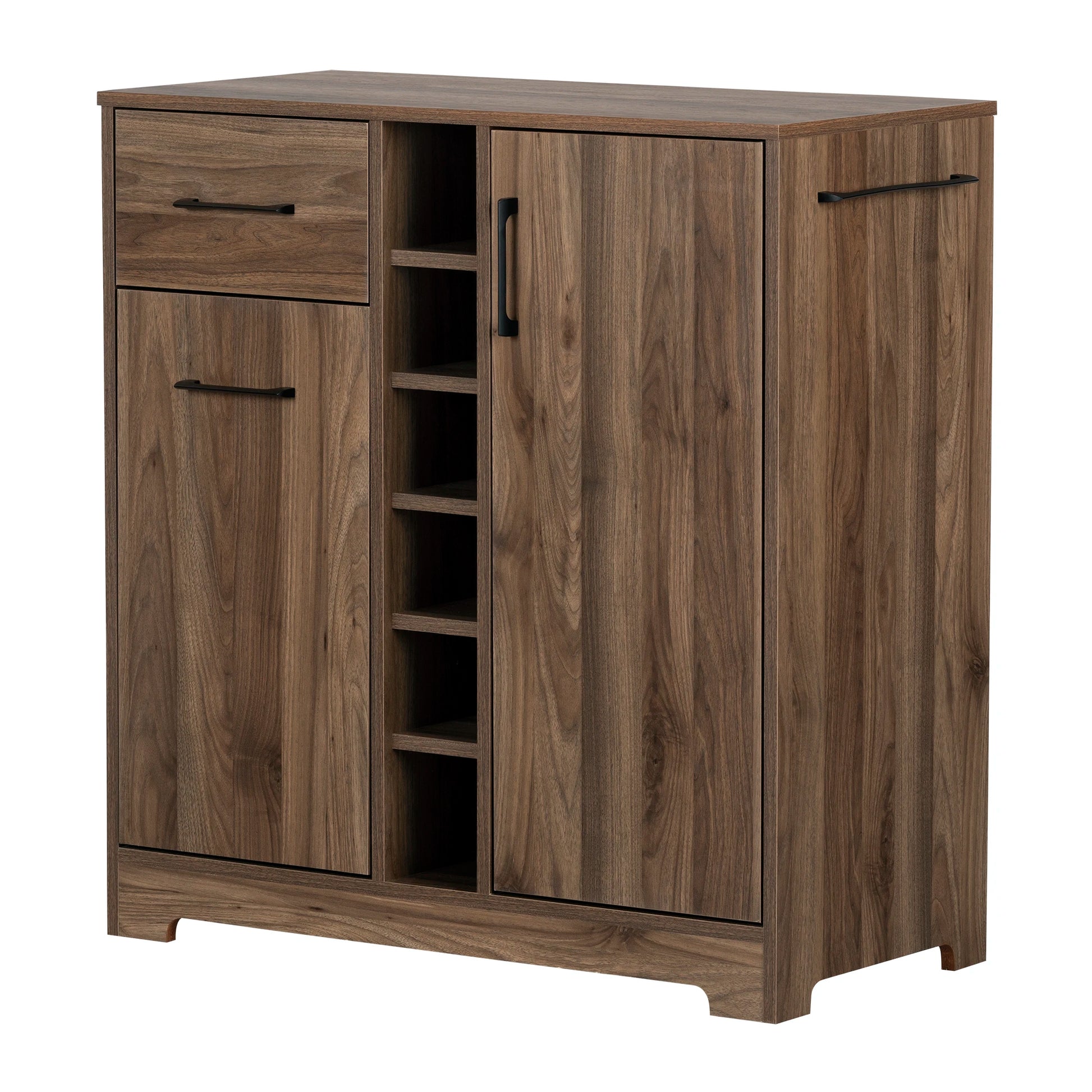 Bar Cabinet and Bottle Storage Vietti South Shore Furniture Free Shipping