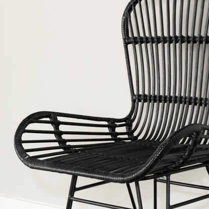 Black Rattan and Black