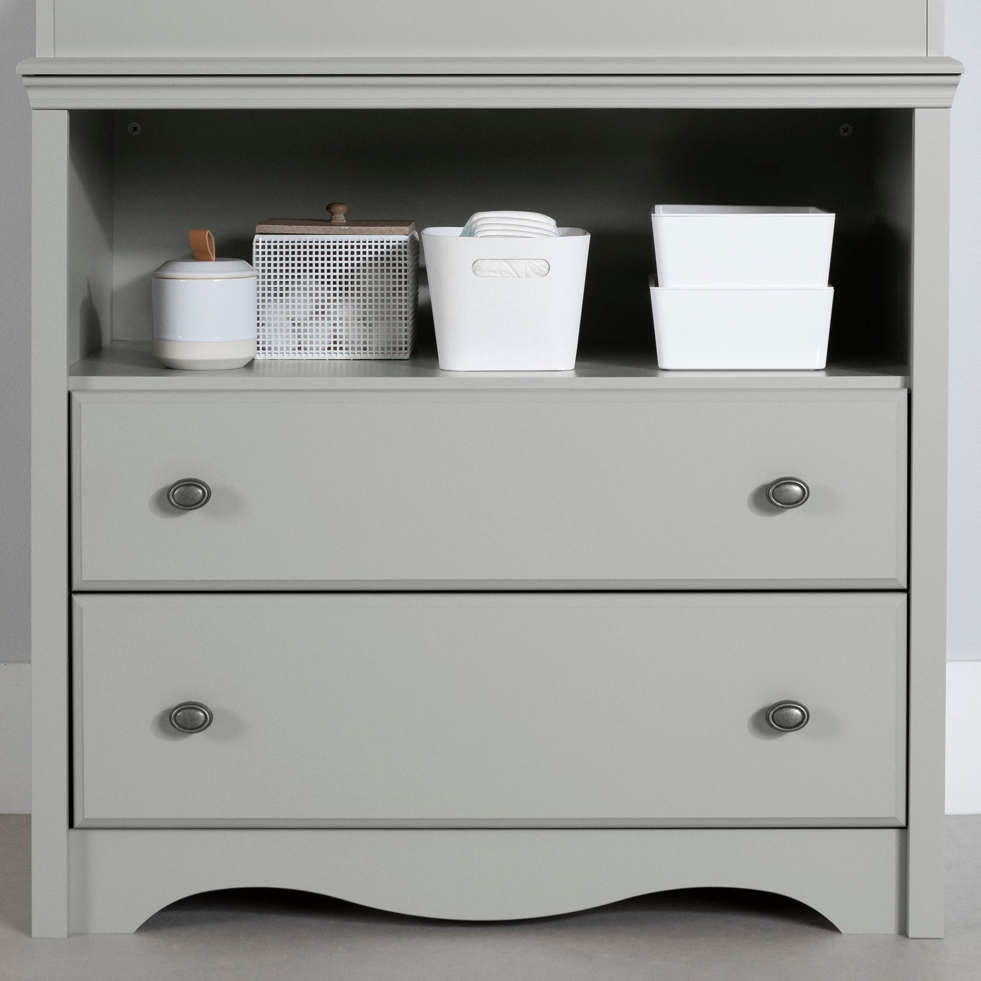 South Shore Angel Changing Table Soft Gray