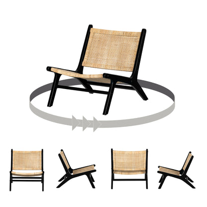 Rattan and Black